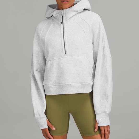 lululemon athletica Tops - Lululemon Scuba Oversized Half-zip Hoodie M/L